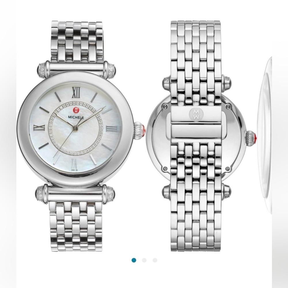 Brand new Michele watch with diamonds